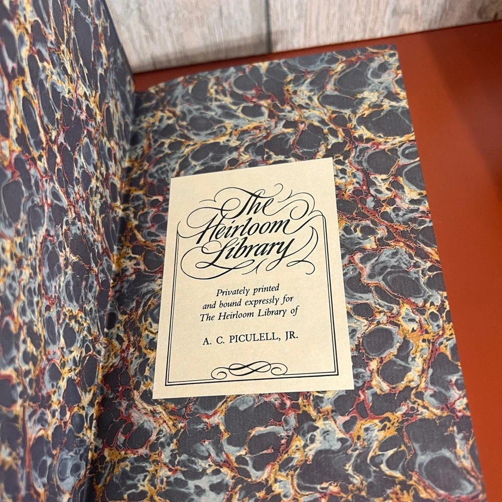 Franklin Library Madame Bovary Gustave Flaubert Heirloom Library 1979 Gilt Blue